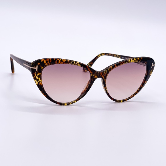 NEW TOM FORD HARLOW TF869 52F WOMEN CAT EYE SUNGLASSES TOM FORD FT0869/S - Picture 5 of 9